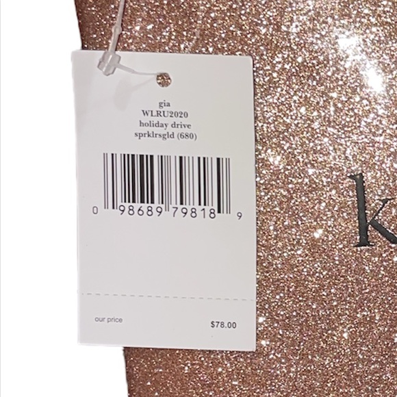 Kate Spade New make up bag Gold - Picture 4 of 4